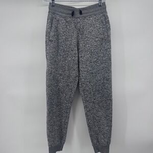 Southpole Kids Gray Heathered Fleece‎ Jogger Sweatpants L (14-16) Drawstring